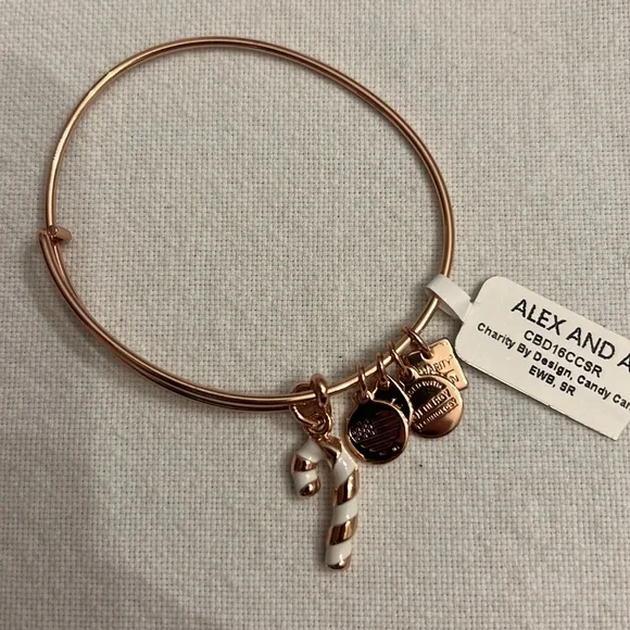 Alex and ani bangle candy cane bracelet - Picture 6 of 8